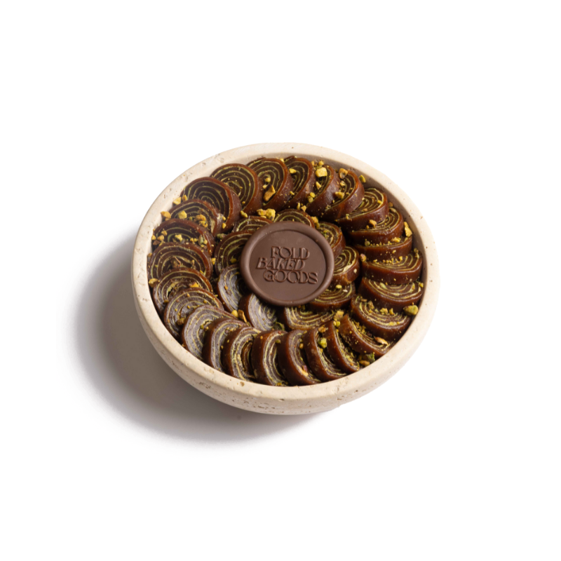 Peanut Butter Date Roll Tray